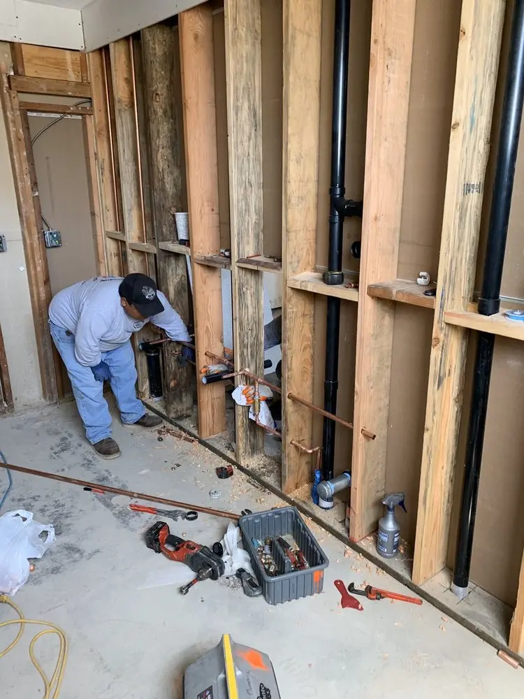 Commercial rough-in plumbing for Commercial Plumbing in Lake Forest Cove